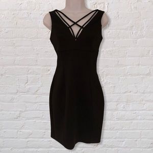 Guess Black Strappy Dress